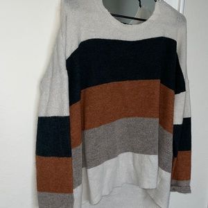 Oversized Striped Sweater